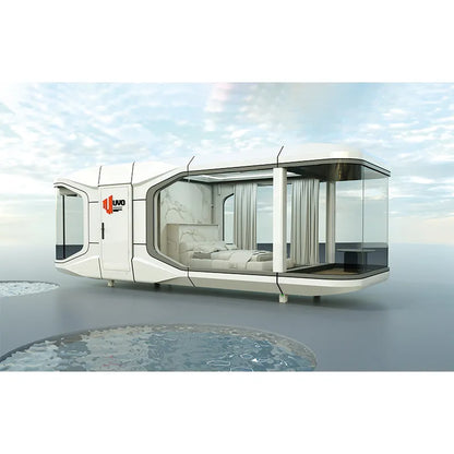 U6 Modern Movable Space Capsule House with Parlor