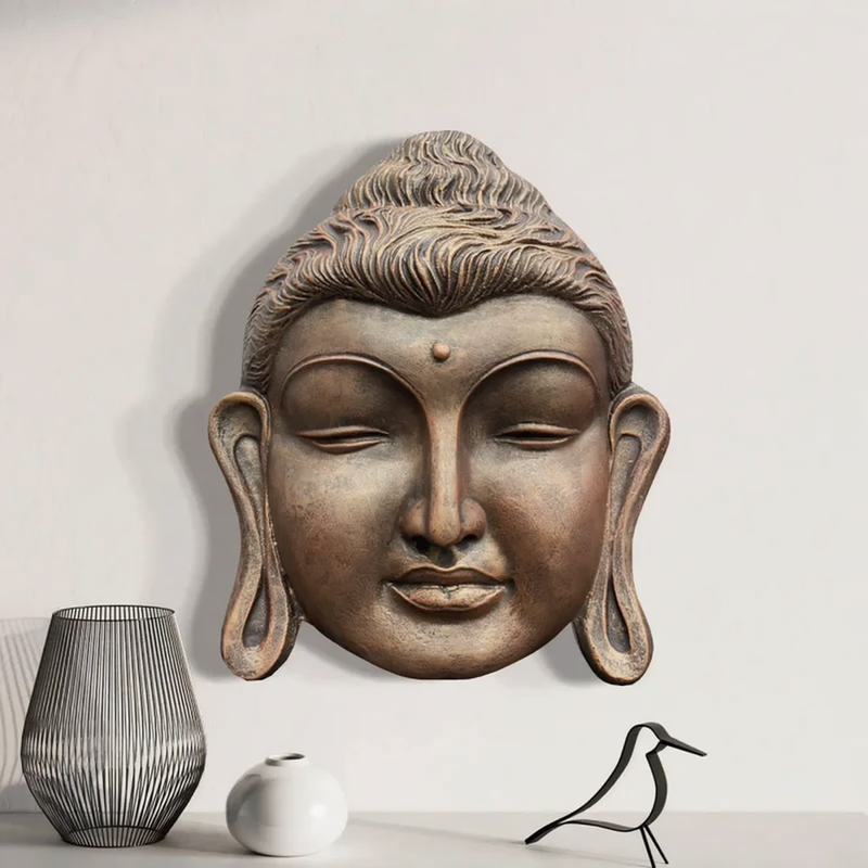2 feet Buddha Face Wall Hanging