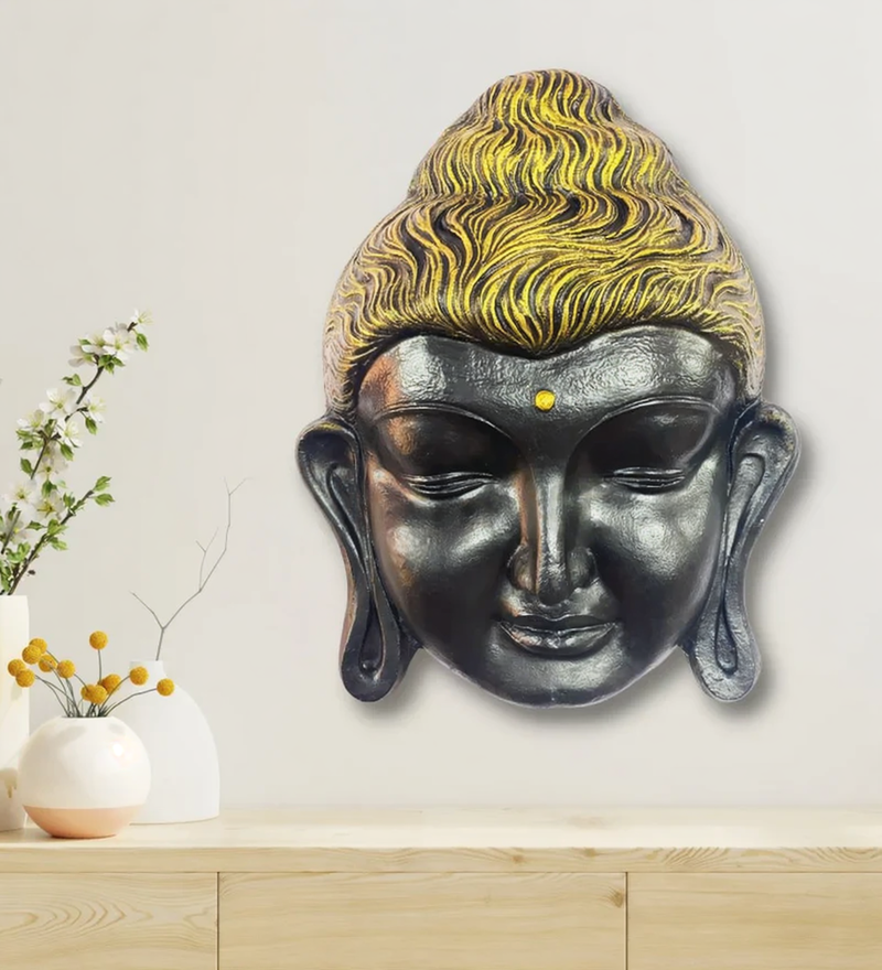 2 feet Buddha Face Wall Hanging