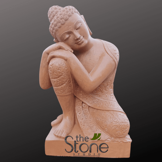 Resting Buddha Garden Statue 3ft