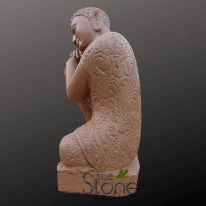 Resting Buddha Garden Statue 3ft
