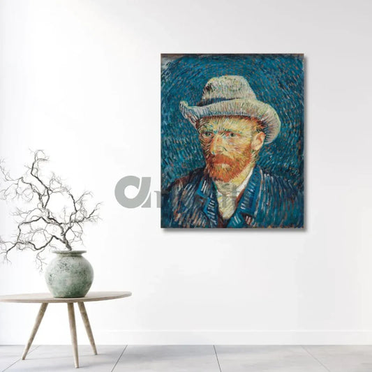 Self Portrait by Vincent Van Gogh Large Size Canvas Painting