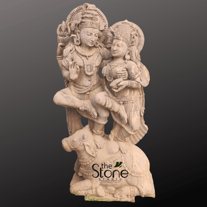 Shiv Parvati Idol Online 4ft