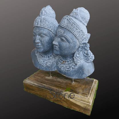 Shiva Parvati Statue 18″