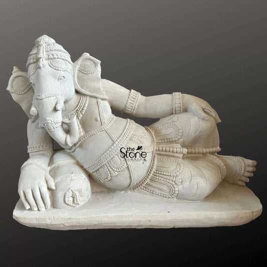 Sleeping Ganpati Murti 2ft