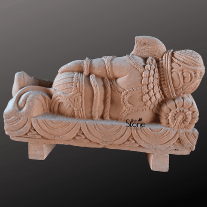 Sleeping Ganesh Murti 15″