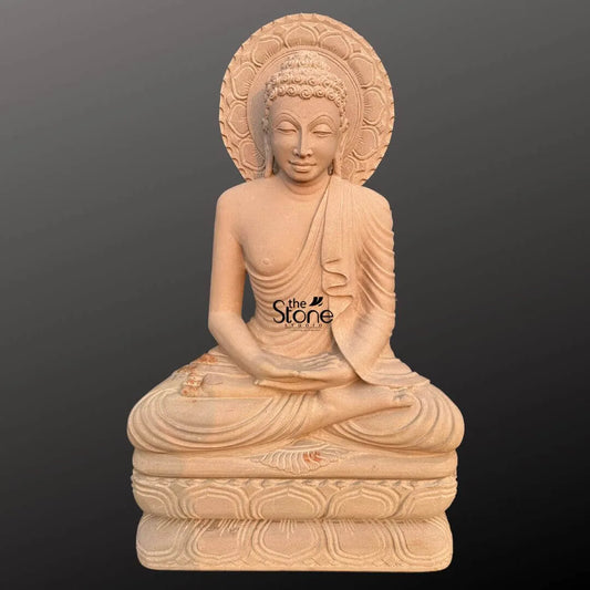 Stone Buddha Garden Statue 3.5ft