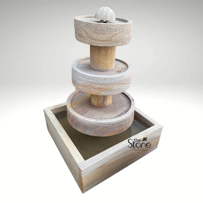 Stone Layer Fountain for Garden 3.5ft
