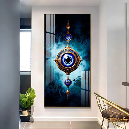 The Evil Eye Premium Acrylic Vertical Wall Art