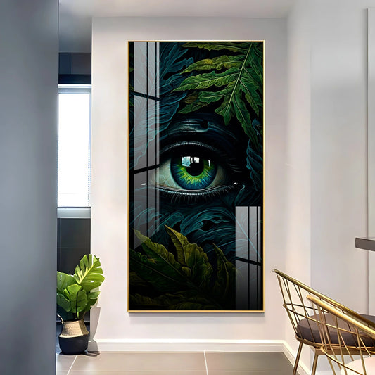 The Eye's Journey Premium Acrylic Vertical Wall Art