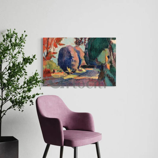The Luxembourg Gardens by Henri Matisse Canvas Print