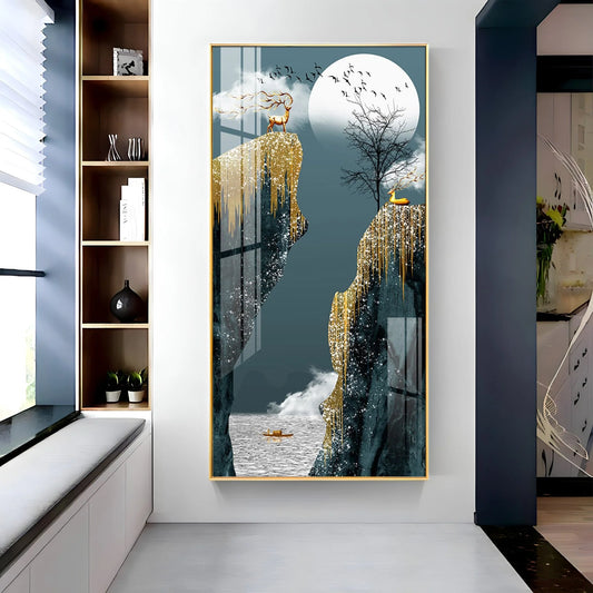 Too Close Too Far Luxury Crystal Wall Art
