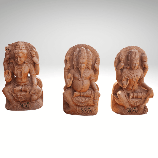 Trimurti Statue 18″