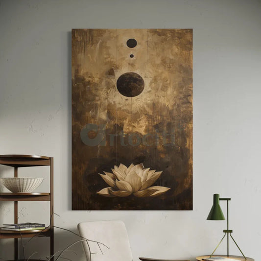 Vaishvanara 1 Art Canvas Giclee Print Modern Abstract Painting
