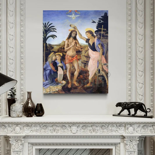 World famous paintings of Leonardo Da Vinci Canvas Prints